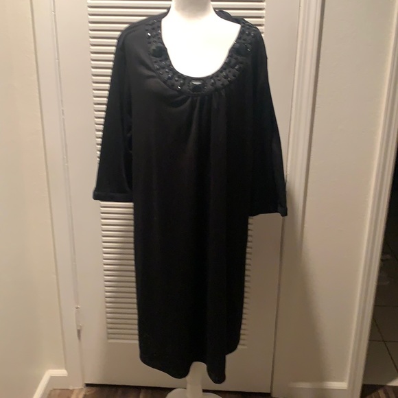 Maggie Barnes beaded dress 3x - Picture 1 of 3